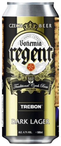 Bohemia Regent 深色拉格饮品4.7% 50cl罐装