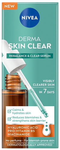Nivea Derma Skin NIVEA 30ml Derma Skin Clear 平衡净痘精华面部精华