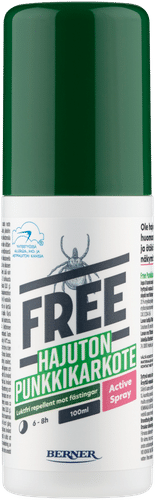 Free 100ml 活性喷雾驱蜱剂