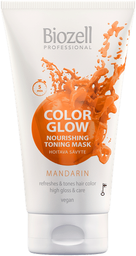 Biozell Color Glow 护理型调色面膜 柑橘色 150ml