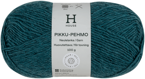 House 羊毛线 Pikku pehmo 100克 深青绿色 200092