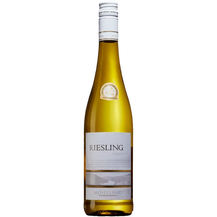 Moselland Riesling Kabinett 2022 valkoviini 8,0 til-% 0,75 L plo｜Moselland 雷司令柜 2022 年白葡萄饮料 8.0 vol% 0.75 L plo