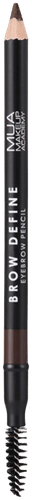 MUA Make Up Academy 眉形定义眉笔 1.2克 深棕｜MUA Make Up Academy Brow Define Eyebrow Pencil 1,2 g Dark Brown kulmakynä