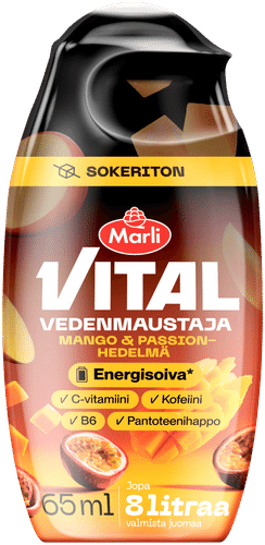 Marli Vital 无糖芒果百香果水调味剂 65 ml