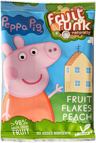 Fruitfunk 小猪佩奇桃子麦片 16g｜Fruitfunk Pipsa Possu Persikkahiutale 16g