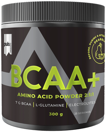 Puls BCAA+ 300克 梨和青柠味氨基酸饮品粉