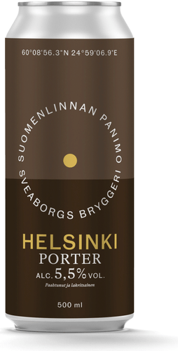 Suomenlinnan Panimo 50厘升Helsinki Porter 5.5%罐装饮品