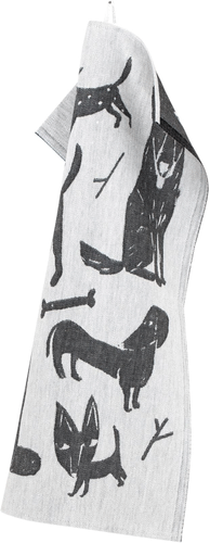 Lapuan Kankurit 狗狗公园毛巾46×70厘米黑白款