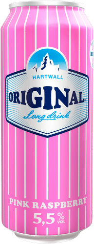 Hartwall Original Long Drink 粉红覆盆子 5.5% 0,5 l