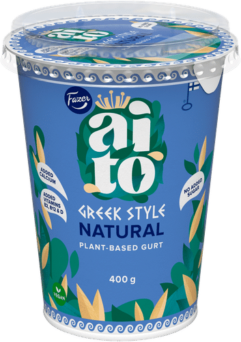 Fazer Aito 植物基希腊式酸奶 400克，燕麦零食