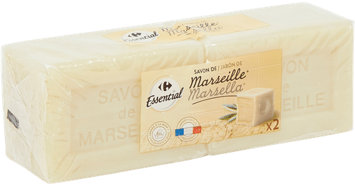 Carrefour 马赛皂 块状肥皂 2x400 g
