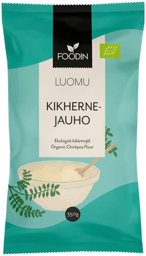 Foodin Kikhernejauho luomu 350g｜Foodin 有机鹰嘴豆粉 350g