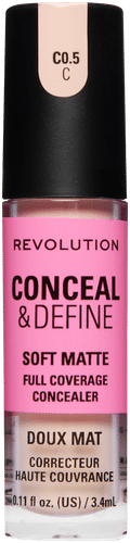 Makeup Revolution Conceal & Define Concealer C0,5 peite- ja korostusväri