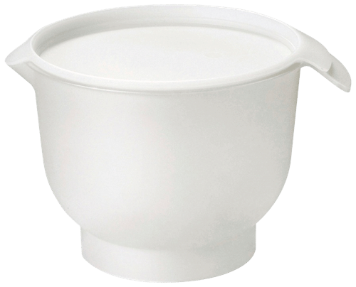 GastroMax 带盖和面盆 3L 白色