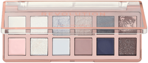 Revolution the celestial icon ethereal nudes luomiväripaletti 12 sävyä