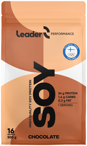 Leader 高性能大豆巧克力大豆蛋白饮料粉 500 g