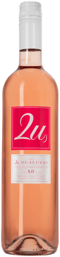 2U Duas Uvas Vinho Regional Lisboa Leve roseviini 8,0 til-% 75cl plo