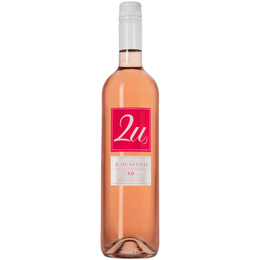 2U Duas Uvas Vinho Regional Lisboa Leve roseviini 8,0 til-% 75cl plo｜2U Duas Uvas Vinho 里斯本地区宽玫瑰葡萄饮料 8.0 vol% 75cl plo