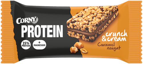 Corny Protein Crunch & Cream 焦糖奶油蛋白夹心棒 35g