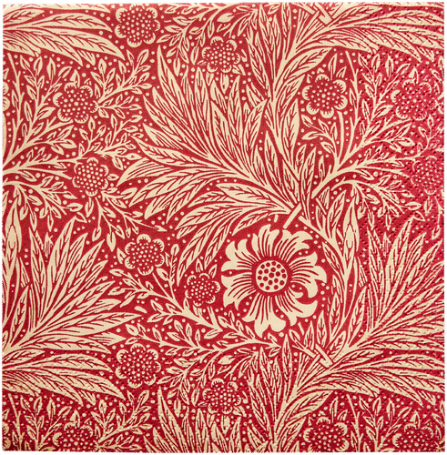 William Morris 万寿菊红色餐巾纸20张/33厘米
