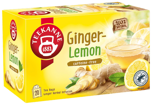 20x1,75g Teekanne Inkivääri sitruuna yrttihauduke, pussitee｜Teekanne 20x1.75g 茶壶姜柠檬药草浸液，茶包