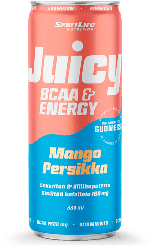 Sportlife Nutrition Juicy BCAA 330毫升 芒果蜜桃 气泡活力饮料