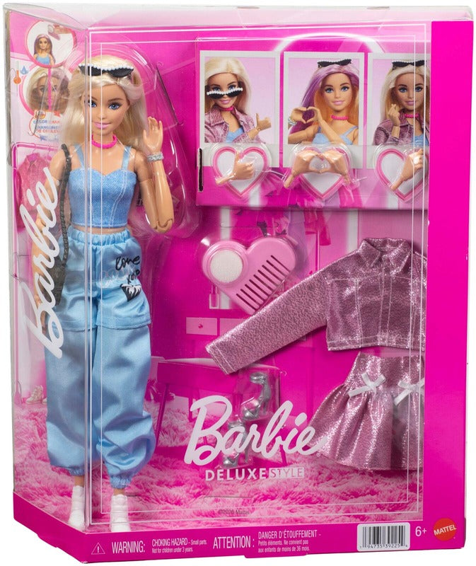 Mattel Barbie Deluxe Style 时尚拼搭娃娃