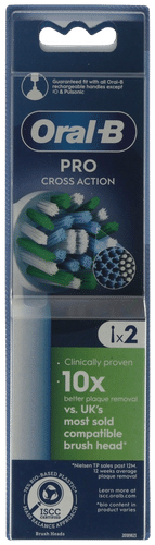 Oral-B 交叉刷头替换装 2kpl