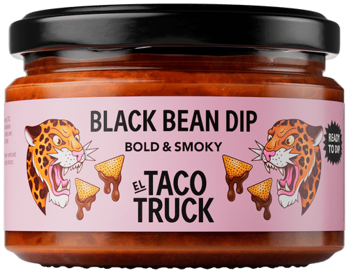 El Taco Truck Black Bean Dip 250g