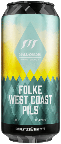 Mallaskoski Folke西海岸皮尔森 44cl 4.2%vol