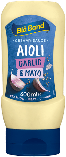 Blå Band 蒜味蛋黄酱 300ml｜Blå Band Aioli Garlic & Mayo valkosipulimajoneesikastike 300ml
