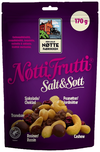 Den Lille Nøttefabrikken 坚果水果混合咸甜味 170g
