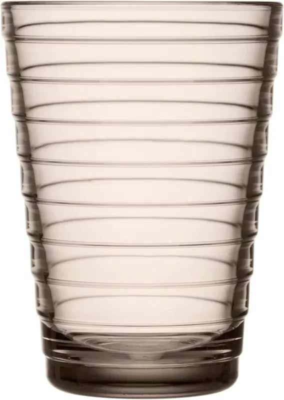 Iittala 艾诺·阿尔托水杯 33cl 2件 亚麻色｜Iittala Juomalasi Aino Aalto 33cl 2kpl pellava