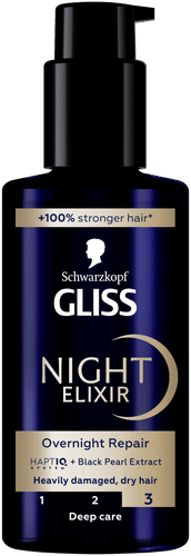 Schwarzkopf Gliss Night Elixir 夜间修复护发精华 100 ml