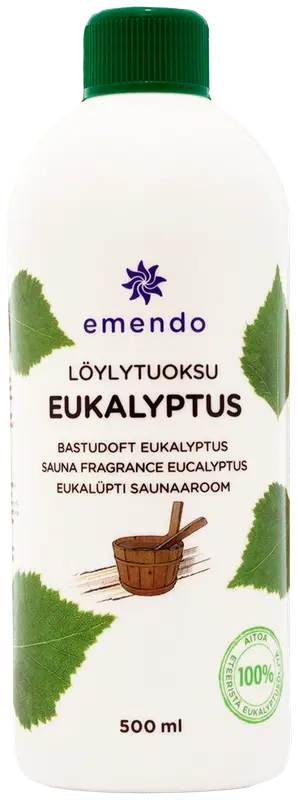 Emendo 500ml桑拿香氛 桉树｜Emendo 500ml löylytuoksu eukalyptus