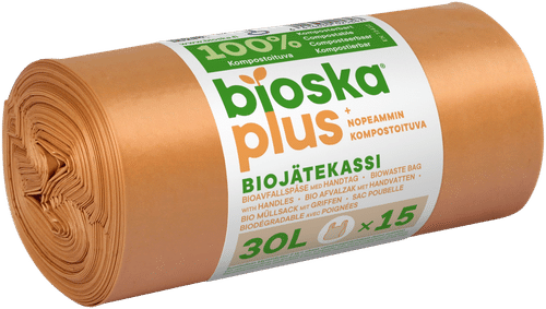 Bioska Sanka-BioskaPlus 30升生物垃圾袋