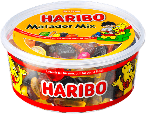 Haribo Matador Mix 1000克糖果盒