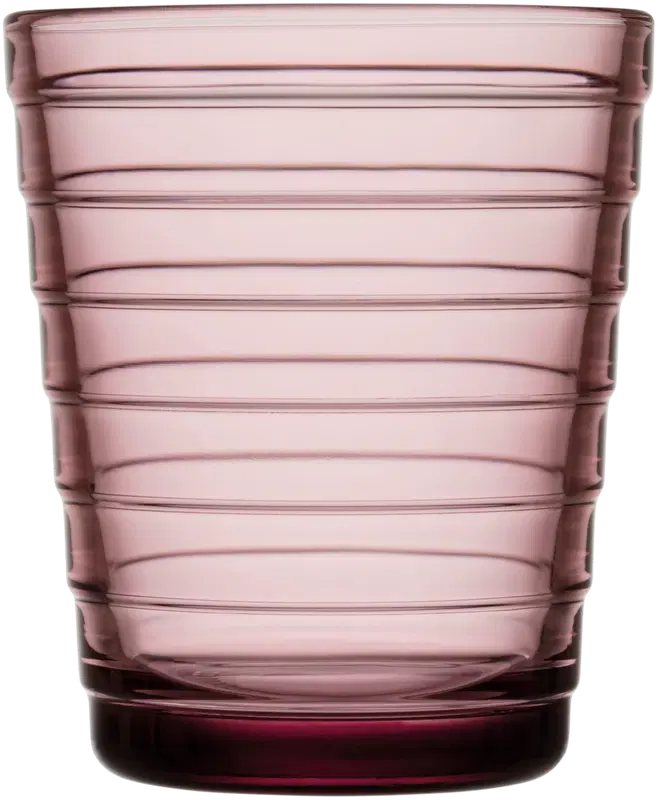 Iittala Aino Aalto水杯 22cl 石楠色 2kpl｜Iittala Aino Aalto juomalasi 22cl kanerva 2kpl