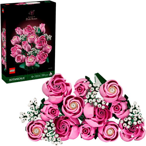 LEGO Botanicals LEGO®植物系列10374粉色玫瑰束
