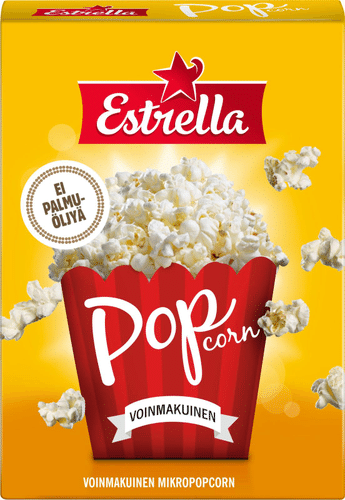Estrella 微波爆米花 3包装 黄油味 240g
