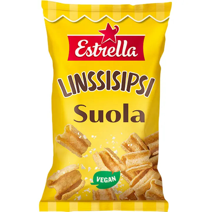 Estrella Linssisipsi Suola 110g-Estrella 扁豆片 盐 110g