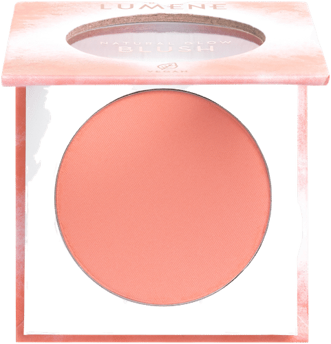 Lumene 自然光彩腮红 1 珊瑚光 4 g｜Lumene Natural Glow Poskipuna 1 Coral Glow 4 g