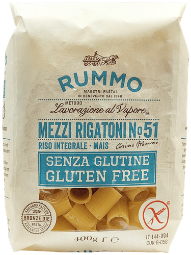 Rummo 无麸质半波纹通心粉No.51 400g｜Rummo Mezzi rigatoni no 51 gluteeniton pasta 400g
