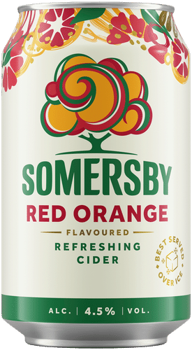 Somersby Red Orange siideri 4,5 % tölkki 0,33 L