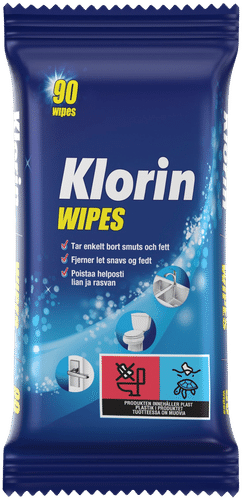 Klorin 含漂白剂清洁布 90 kpl
