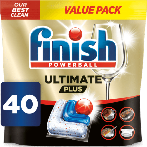 Finish Ultimate Plus 洗碗块 40kpl