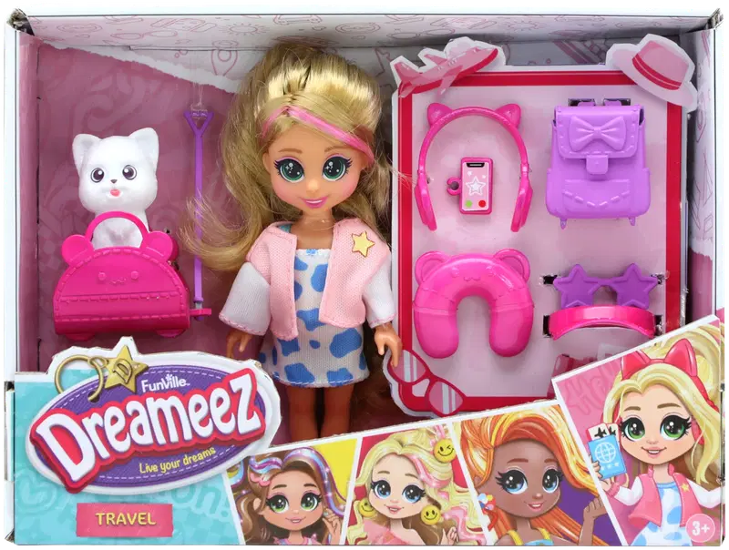 Dreameez 迷你旅行玩具套装｜Dreameez mini travel leikkisetti