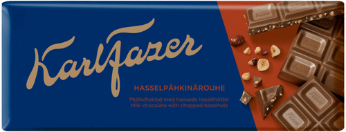 Karl Fazer 榛子碎巧克力板 180 g