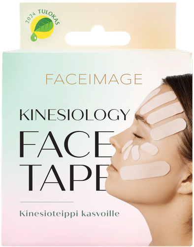 Faceimage kinesioteippi kasvoille Sensitive 2 x 2,5cm x 5m