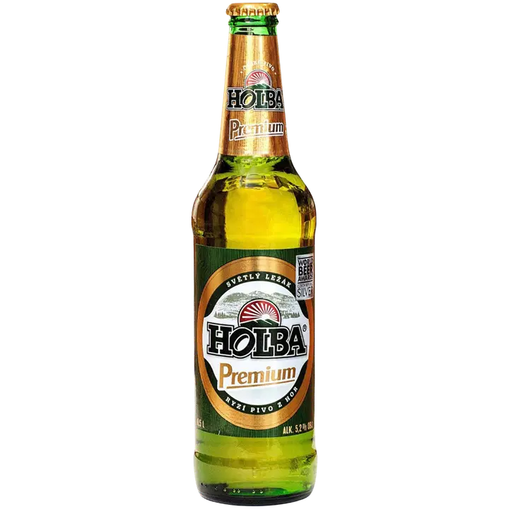 Holba Premium 5,2% 0,5l olutpullo｜Holba 优质 5.2% 0.5l 饮料瓶